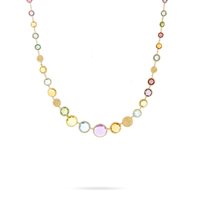 Halskette Marco Bicego Dame Jaipur in Gelbgold Pietre dure CB2160-MIX01 - CB2160-MIX01